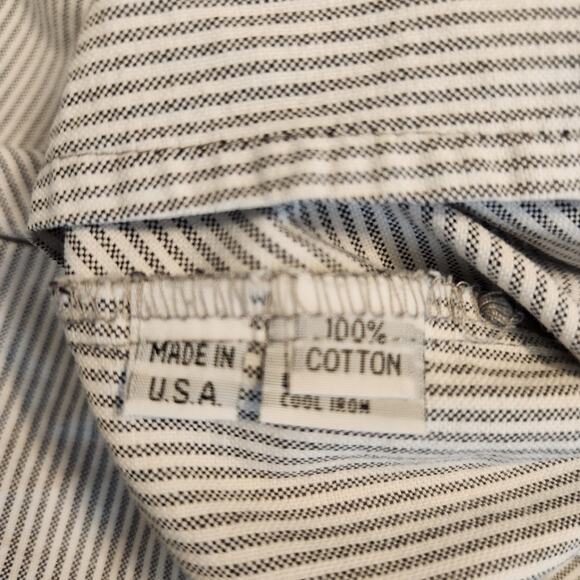 FLAW Planet by Lauren G Shirt One Size Womens Oversized Stripe Lagenlook Top - Picture 13 of 16